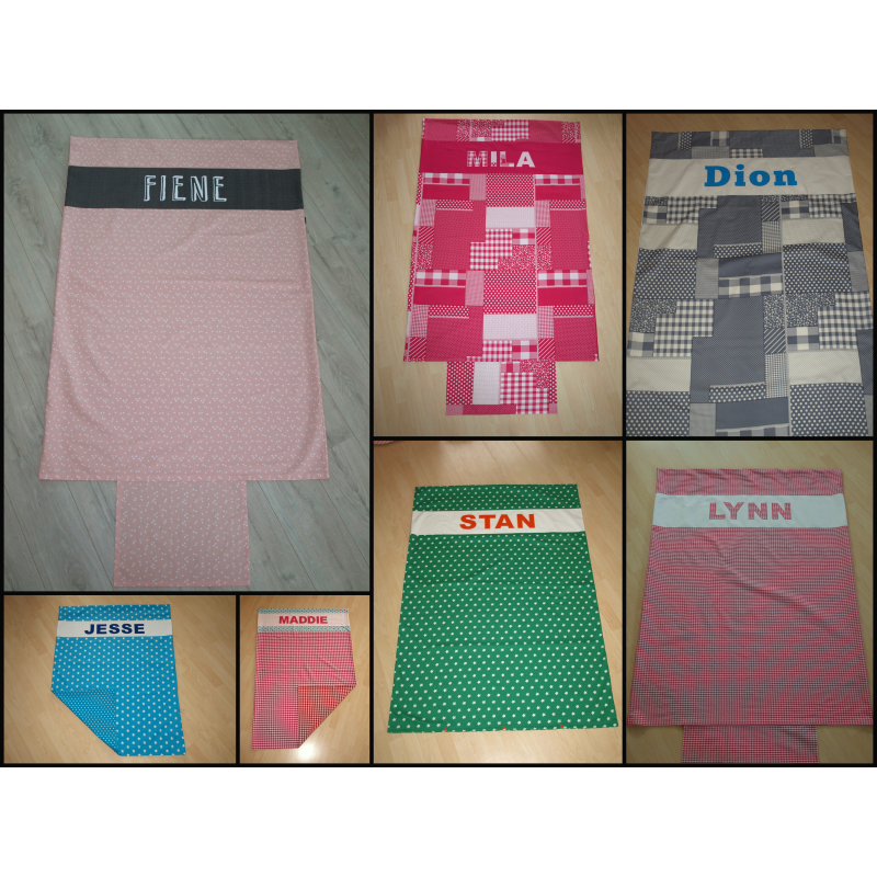 Dekenhoesje met naam